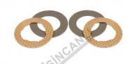 Thrust (Brass) Washer Kit - Front Spindle 75Mm