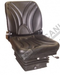 Seat (T6- 1- Ns- 100+M2) Scissors Susp.Type Black